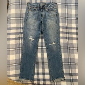 American Eagle straight stretch skinny jeans